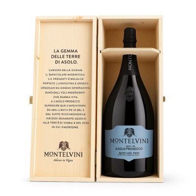 Montelvini Asolo Prosecco Superiore DOCG Extra Brut 11,5 %, 3 l